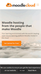 Mobile Screenshot of moodlecloud.com